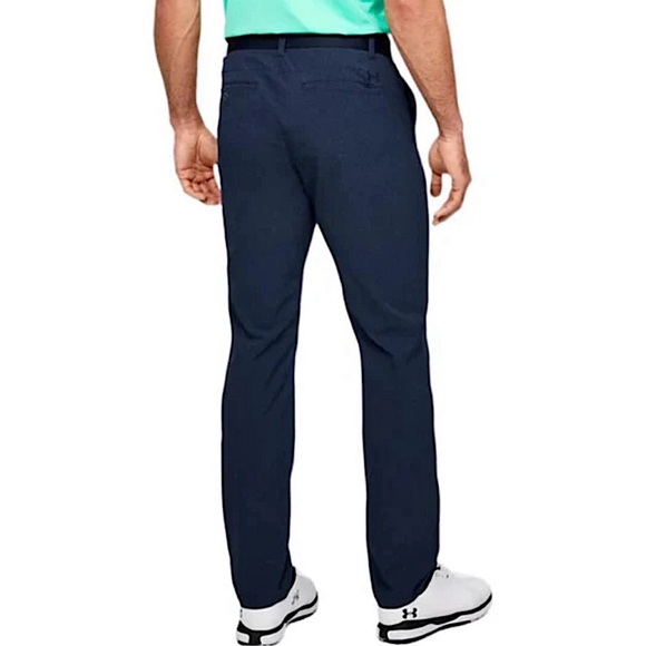 UNDER ARMOUR • Navy Blue Match Play Vented Pants - Picture 4 of 7